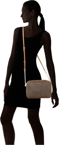 Miniatura 39 de MICHAEL Michael Kors Jet Set - Juego de cruz de piel Saffiano grande