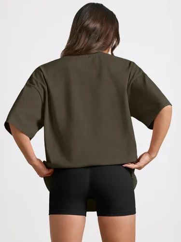 Miniatura 47 de Trendy Queen - Camisetas de entrenamiento de moda para mujer, camisetas atléticas de manga corta para verano y primavera, disponibles en tallas