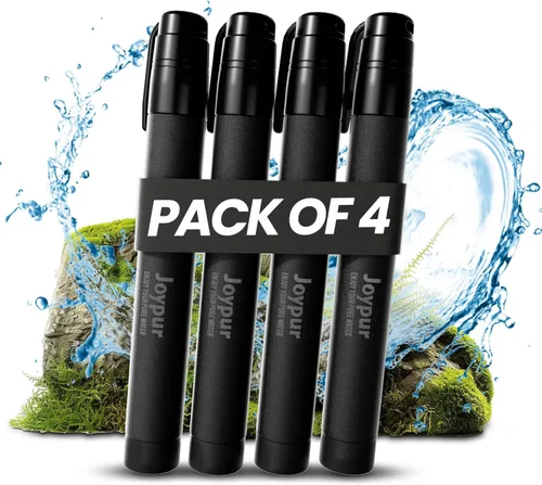 Miniatura 19 de Pajita de Filtro de Agua Portátil para Supervivencia, Equipo Esencial para Acampar y Senderismo, Pajita de Purificación de Agua para Viajes