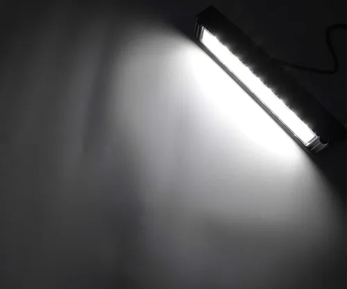 Miniatura 7 de Raycharm Luminaria de inundación LED exterior de 13 pulgadas, haz de ángulo descendente de 40°, blanco frío de 6000 K, 12 V/24 V CC, salida de alto