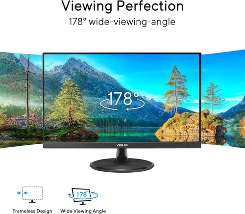 Miniatura 5 de ASUS Monitor de cuidado ocular de 22" (VP229QF) - 100Hz, IPS, Full HD, 99% sRGB, sin marco, sincronización adaptativa, DisplayPort, HDMI, luz azul