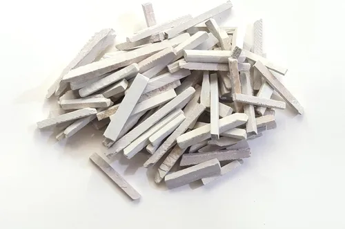Mi marca Lápices de pizarra color blanco de tiza natural de 5-9 mm de grosor (250 gramos)