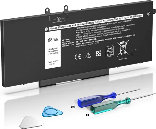 3HWPP Batería para laptop compatible con Dell Latitude 5410 5510 5501 5401 5411 5511 Precision 3541 3551 Inspiron 7706 2 en 1, 17 7500 7506 2 en 1