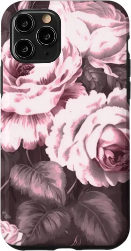 Miniatura 27 de iPhone 16 Vintage Classic Rose Flower Pattern in Pink Case