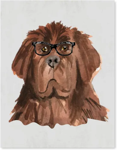 Miniatura 32 de Andaz Press Póster impreso para pared de perro, 8.5 x 11 pulgadas, Shih Tzu en lazo rosa, 1 paquete, regalo de cumpleaños de Navidad, sin marco