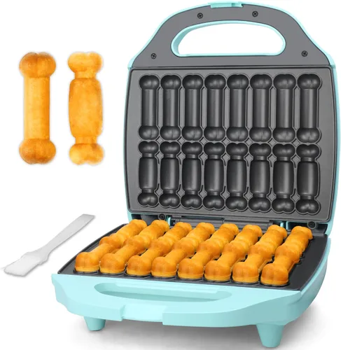 Baker's Friend Máquina para Hacer Golosinas para Perros en 2 Formas, 16 Moldes de Huesos para Golosinas para Perros, Regalos para Amantes de los