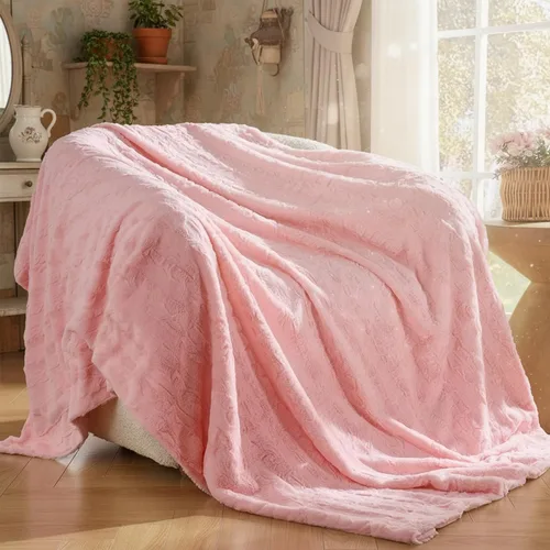 Miniatura 22 de Krifey Manta de piel sintética, manta suave, esponjosa y acogedora para sofá, manta de visón de lujo, manta cálida tipo throw para cama, regalos