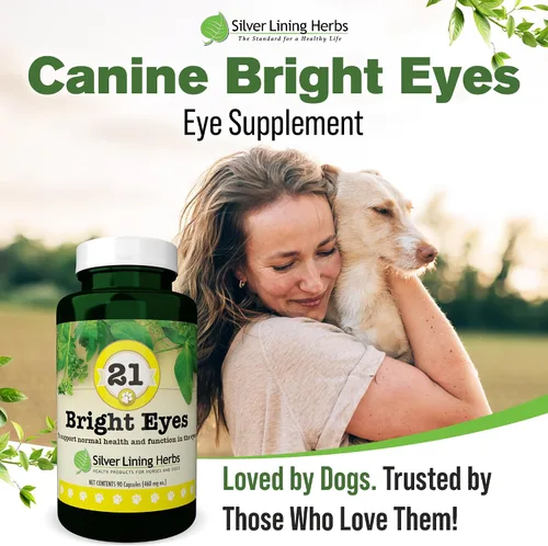 Miniatura 6 de Silver Lining Herbs 21 ojos brillantes - Apoya la salud de los ojos del perro - Mantiene los niveles normales de minerales para los ojos del perro