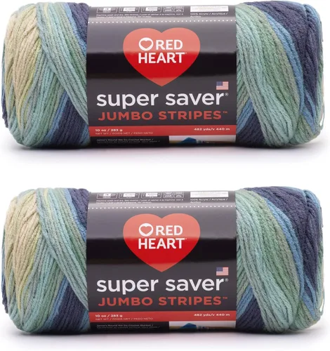 Miniatura 18 de Red Heart Super Saver Jumbo Ovillo de lana, Amatista