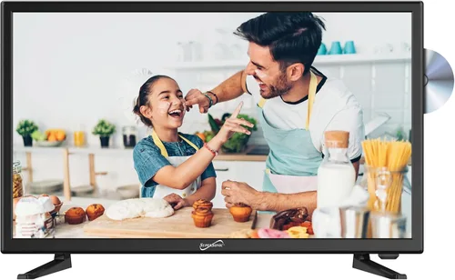 Miniatura 11 de Supersonic SC-1912 LED HDTV de 19 pulgadas con calidad de imagen de 1080p, reproductor de DVD integrado, HDMI, USB, capacidad de monitor de PC