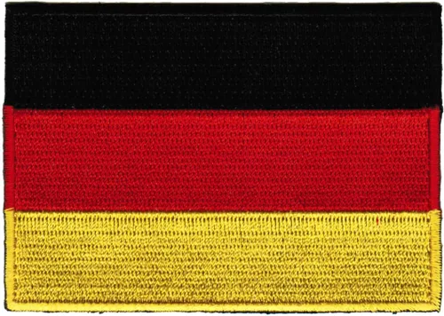 Miniatura 85 de Cypress Collectibles - Parche de bandera de Italia - Apliques bordados - Parches termoadhesivos de país europeo - Dimensiones: 3.5" x 2.5