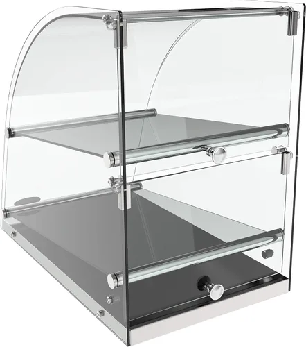 Miniatura 6 de KoolMore DC-2CN - Vitrina para panadería, 2.4 pies cúbicos - 2 estantes