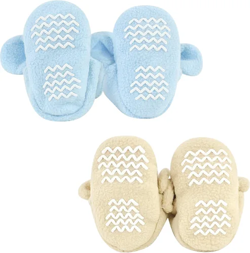 Miniatura 101 de Hudson Baby - Conjunto de accesorios de invierno, botines de forro de vellón unisex para niños