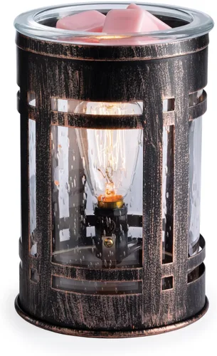 Miniatura 14 de Candle Warmers Etc. Calentador de fragancia con iluminación de bombilla vintage - calentador iluminado para calentar, cera perfumada para derretir