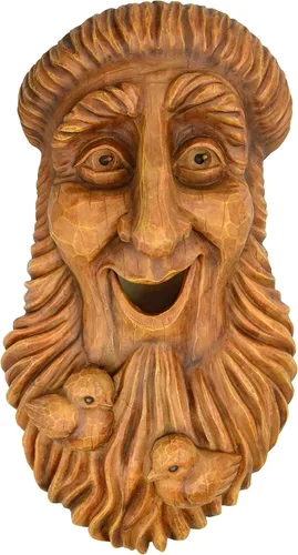 Miniatura 5 de Red Carpet Studios 41053 Birdie in The Woods Birdhouse, 13.5 pulgadas de alto x 7.5 pulgadas de ancho, cara de Harry La cara de Harry