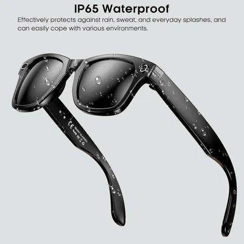 Miniatura 6 de Yowow BIT Gafas de Cámara Inteligente AI con Cámara Ultra Ancha 4K Antivibración, Videos HD1080P, Grabación de Vlog, Traducción AI, Asistente de Voz