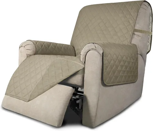 Miniatura 188 de Easy-Going - Funda para sofá, futón y sillón sin reposabrazos, reversible, resistente al agua, para mascotas y niños (azul oscuro/azul claro)