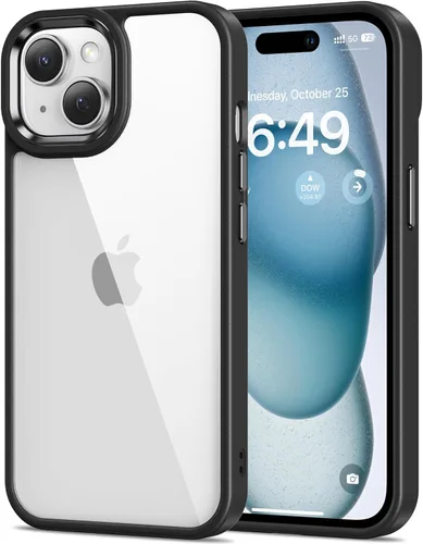 Miniatura 134 de HOOMIL Funda para iPhone 7 Plus/iPhone 8 Plus de 5.5 pulgadas, no amarillea, protección contra caídas, cubierta trasera dura transparente