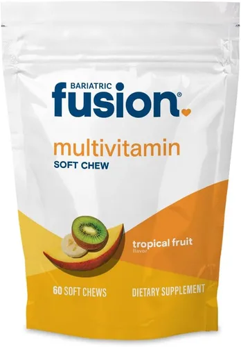 Bariatric Fusion Multivitamínico bariátrico con sabor a frutas tropicales para pacientes poscirugía bariátrica, incluyendo derivación gástrica y