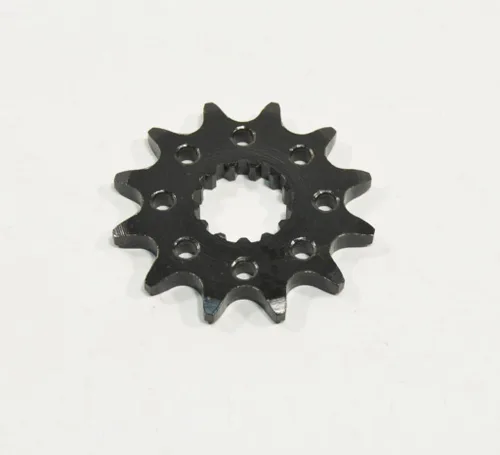 Miniatura 4 de 01-2003 compatible con Yamaha YFM660R Raptor 660 12 dientes delanteros y 40 dientes traseros piñón negro