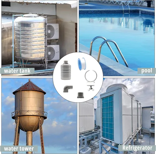 Miniatura 7 de MAKERELE Controlador automático de nivel de agua de 1/2 a 3/4 pulgadas, NPT 304 de acero inoxidable de nivel de agua válvula de flotador de control