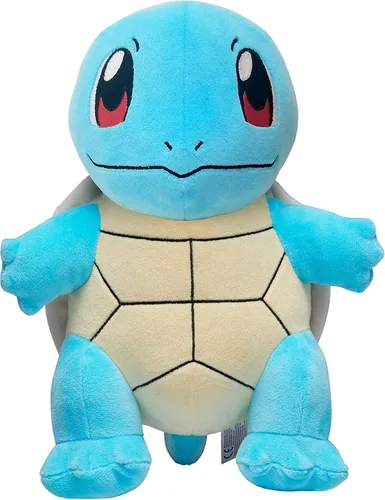 Pokémon BO37956 Squirtle Schiggy PLUSH-Peluche de Pokémon de 12 pulgadas, detalles auténticos, juguetes para niños, multicolor