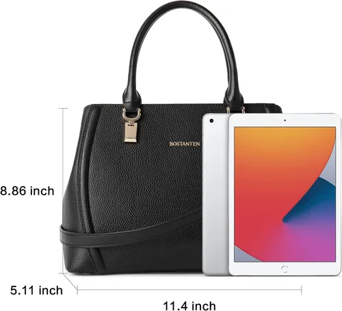 Miniatura 3 de BOSTANTEN Paquete de bolsos de cuero para mujer