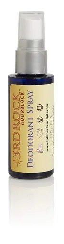 Miniatura 2 de OdorBlock® desodorante corporal sin perfume natural y orgánico sin aluminio, espray invisible para hombres, mujeres y niños, paquete de 3