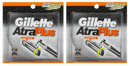 Miniatura 9 de Gillette AltraPlus - Recambios de cuchilla de afeitar para hombre, 10 unidades, tira suave Lubra para suavidad y comodidad