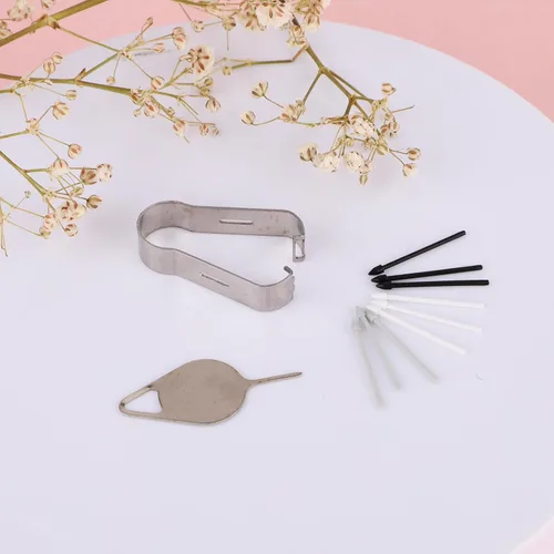 Miniatura 6 de 9 puntas de lápiz digital para Samsung Galaxy S23 Ultra con clip y alfiler, puntas de repuesto para bolígrafos de fibra de carbono, punta de lápiz