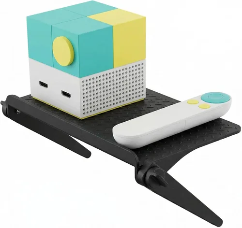 Estante superior de TV Soporte ajustable para patio de juegos Nex - Estante superior de TV y organizador de soporte para consola, cámara y caja de