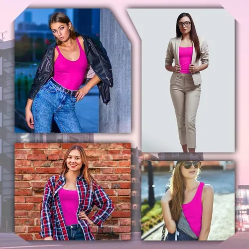 Miniatura 2 de Javly Leotardos de baile para mujer, básicos, sin mangas, para ballet, con cuello redondo, para adultos