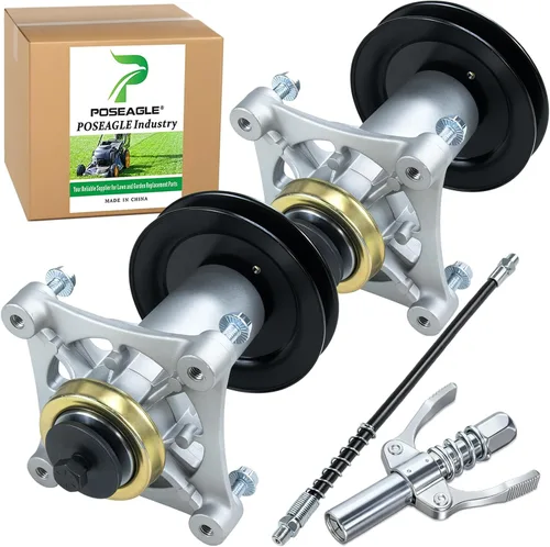 Miniatura 15 de Kit de montaje de husillo 587819701 preengrasado con polea 532199789 que reemplaza Craftsman 587819701 Mandril Assembly Craftsman 42 187292 187281 1