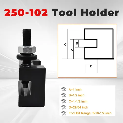 Miniatura 7 de findmall 5 piezas AXA 250-102 Portaherramientas AXA 102 Soporte de cambio rápido para poste de herramienta de cambio rápido apto para columpio de 12