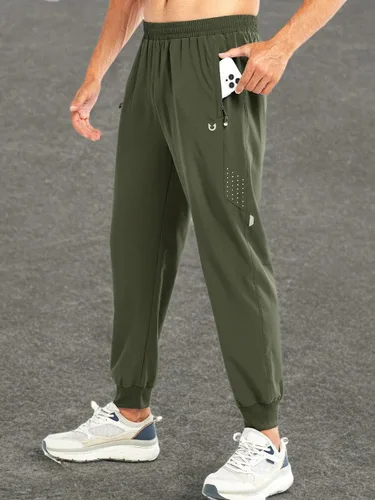 Miniatura 7 de NORTHYARD Pantalones deportivos para correr para hombre, ligeros, de secado rápido, para gimnasio, deportes activos, entrenamiento en pista