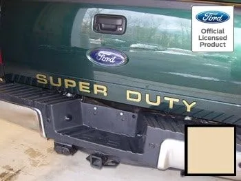 Miniatura 36 de 2008-2016 Insertos de letras para portón trasero (calcomanías delgadas) de reemplazo para Ford F250 F350 F450 Super Duty (2008-2016) Bandera