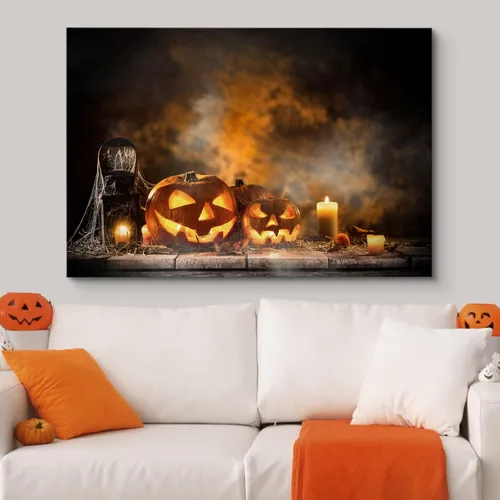 Miniatura 2 de wall26 Lienzo decorativo para pared, imágenes de Halloween, decoración de pared para el hogar, dormitorio, sala de estar, pinturas en lienzo