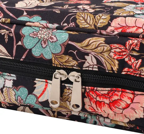 Miniatura 5 de Estuche para lápices de color con 480 ranuras, soporte para lápices con práctico envoltorio y cremallera, soporte multicapa para bolígrafos o Mar