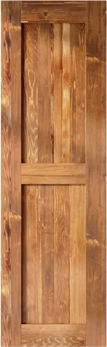 Miniatura 17 de Homacer Puerta de granero de madera maciza de 34 pulgadas de ancho x 84 pulgadas de alto x 1-3/8 pulgadas de profundidad, acabado y sin ensamblar