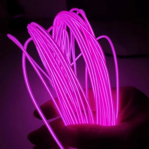 Miniatura 19 de Tira de luces LED de 360° – con opciones de alimentación de batería/USB – Luces LED flexibles para dormitorio, decoración del hogar, diseños