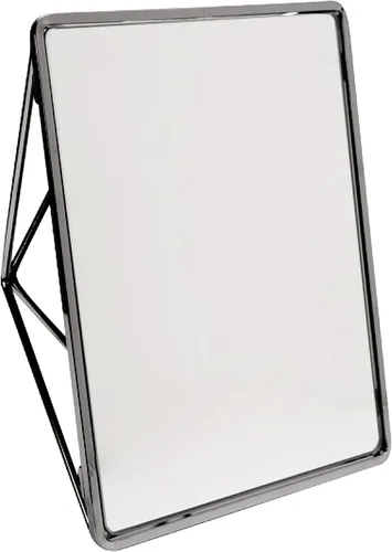 Miniatura 8 de Espejo de tocador geométrico en cromo cromado