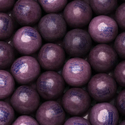 Miniatura 10 de Bolas de chicle para máquina de chicles de 1 pulgada, 1.7 libras, 96 bolas de goma de mascar de plátano para niños