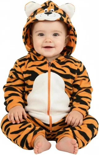 Miniatura 91 de Enterizo de vellón para bebé, rómper de una sola pieza con capucha para niños, ropa para exteriores, chaqueta infantil