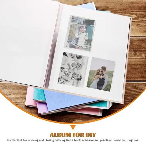 Miniatura 9 de NUOBESTY álbumes de fotos vintage álbumes de boda álbum de fotos de bricolaje álbum de fotos resistente al desgarro álbum de fotos de viaje álbum