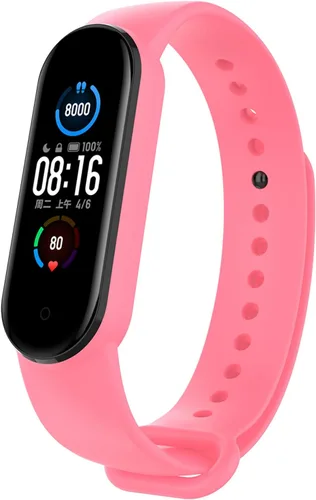 Miniatura 9 de hengkang Compatible con Amazfit Band 5/Xiaomi Mi Band 6/Mi Band 5, correas de repuesto ajustables de silicona deportiva para Amazfit Band 5, Mi Band