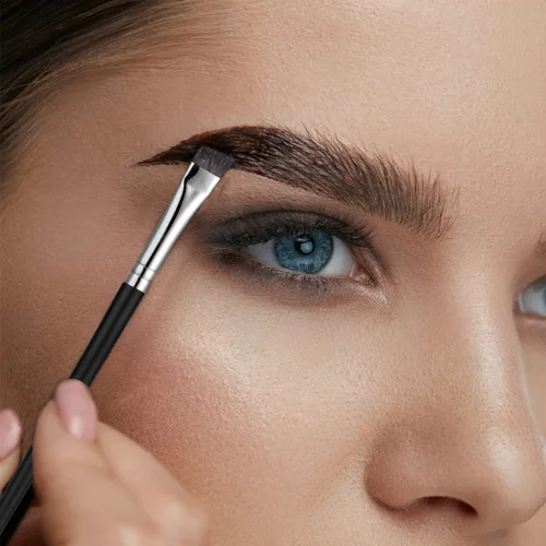 Miniatura 5 de Precision Gel Eye Liner Brush - Pinceles para delineador de ojos en ángulo fino, herramienta de maquillaje de ojos con cerdas sintéticas, ángulo