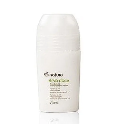 Natura Erva Doce Desodorante Antitranspirante Roll-On 2.4 fl oz - Colección Hinojo Antitranspirante y Desodorante Roll-on 2.36 Fl Oz