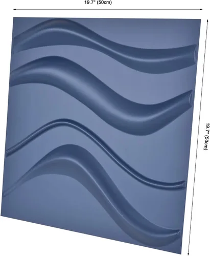 Miniatura 109 de Art3d Panel de Pared de Diamante 3D de PVC Dentado a Juego-Negro Mate, para Decoración Interior Residencial y Comercial Diamante mate negro