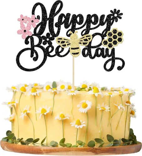 Miniatura 19 de 24 piezas de adornos para cupcakes de abejorro, figura pequeña de mariquita de resina, adornos para cupcakes de abeja, Oh Babee, decoraciones