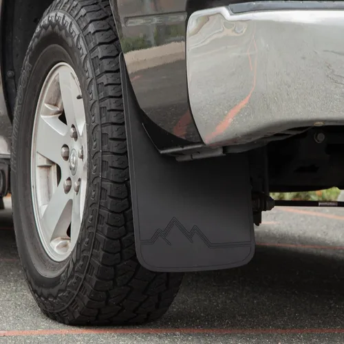 Miniatura 4 de Negro Off Road Scene Easy Fit Mud Guardia 11" – Juego de 2